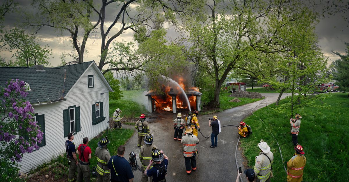 Trained response team in action